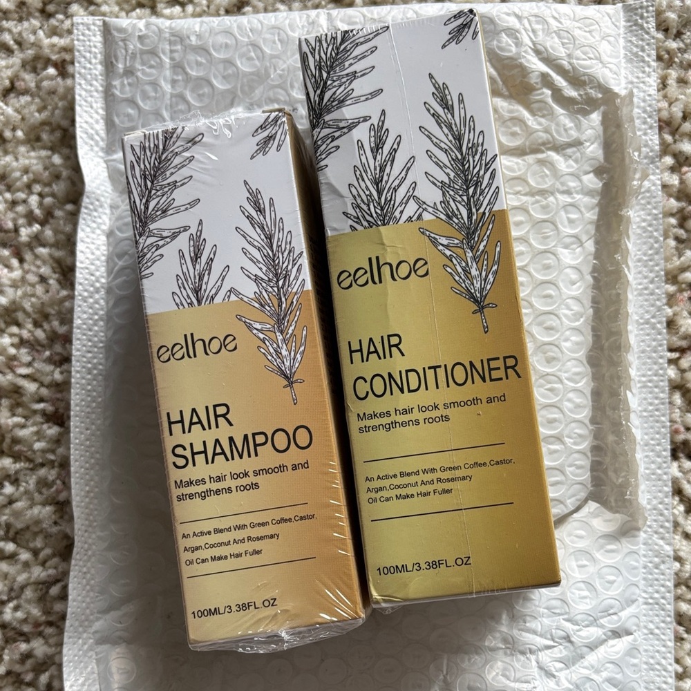 Gold Hair Shampoo & Conditioner for Women